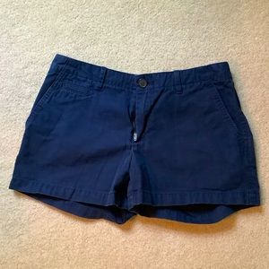 Navy shorts from Gap